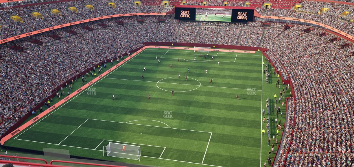 Northwest Stadium - Section Sro 412 Seat View