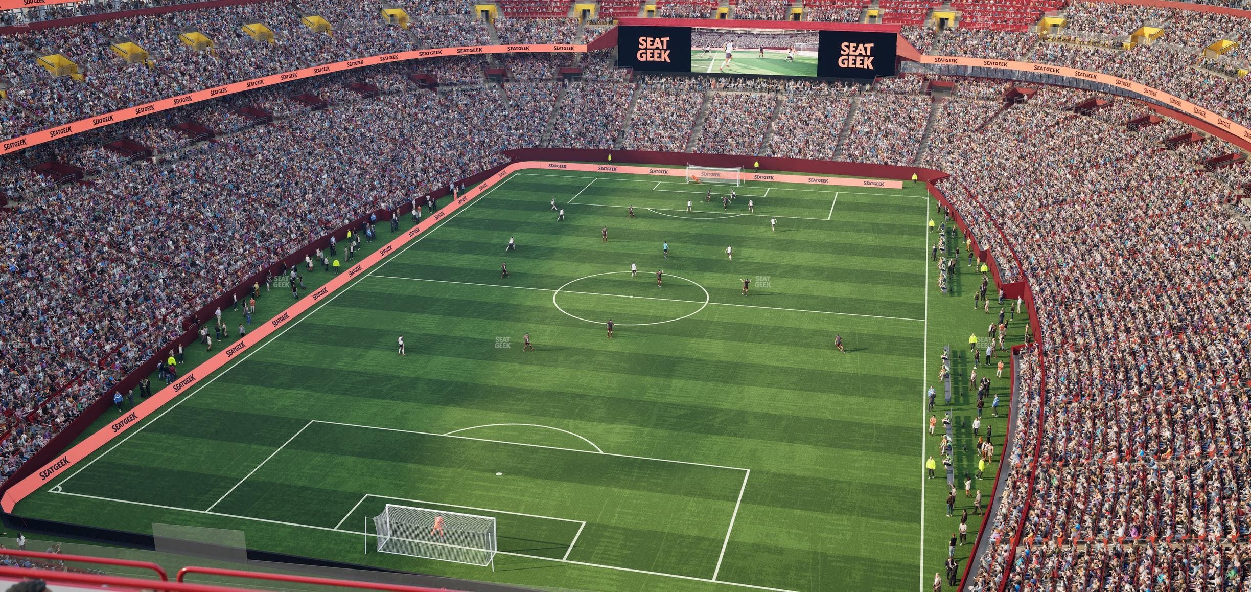 Northwest Stadium - Section Sro 412 Seat View