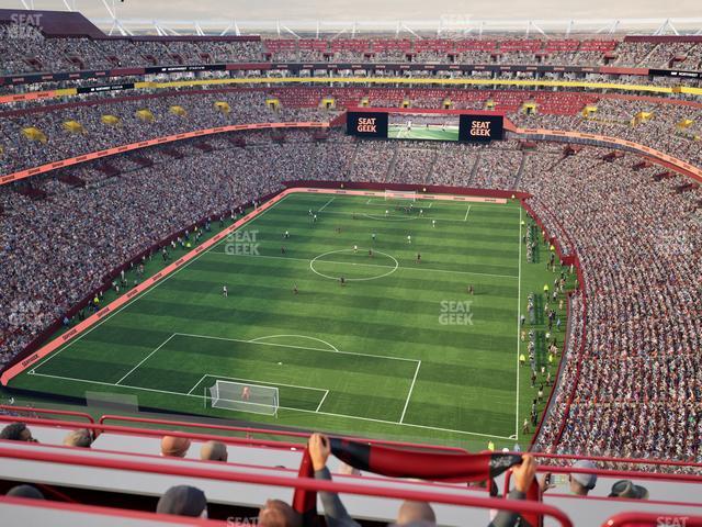 Northwest Stadium - Section Sro 412 Seat View Northwest Stadium - Section Sro 412 Seat View