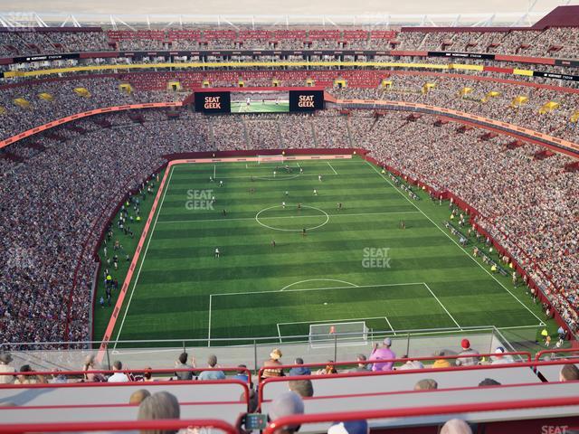 Northwest Stadium - Section Sro 415 Seat View Northwest Stadium - Section Sro 415 Seat View