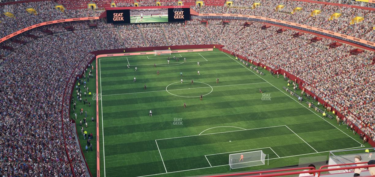 Northwest Stadium - Section Sro 416 Seat View