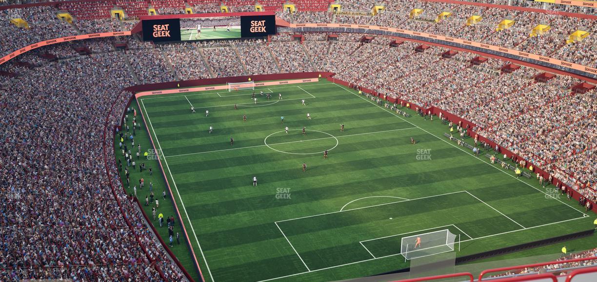 Northwest Stadium - Section Sro 417 Seat View