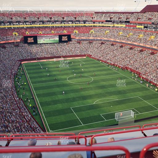 Northwest Stadium - Section Sro 417 Seat View