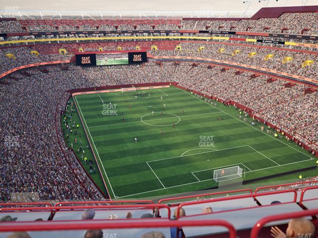 Northwest Stadium - Section Sro 417 Seat View Northwest Stadium - Section Sro 417 Seat View