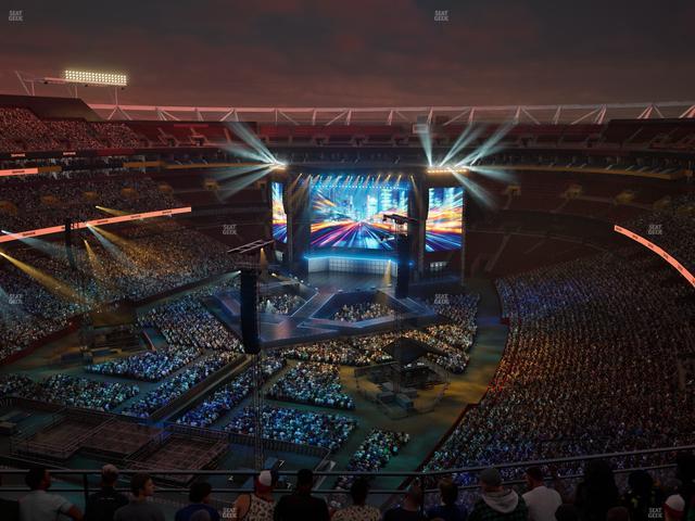 Northwest Stadium - Section Sro 437 Seat View
