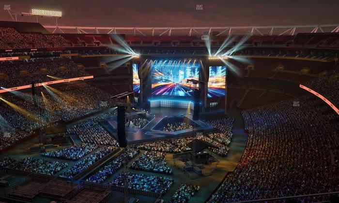 Northwest Stadium - Section Sro 437 Seat View