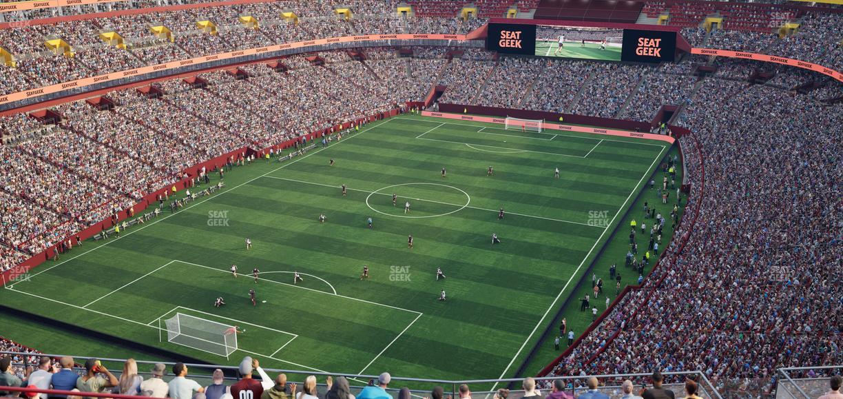 Northwest Stadium - Section Sro 437 Seat View