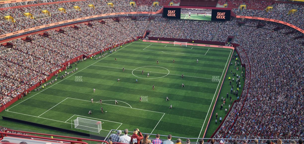 Northwest Stadium - Section Sro 438 Seat View