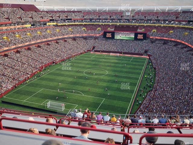 Northwest Stadium - Section Sro 438 Seat View Northwest Stadium - Section Sro 438 Seat View