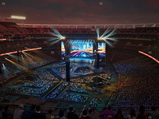Northwest Stadium - Section Sro 438 Seat View