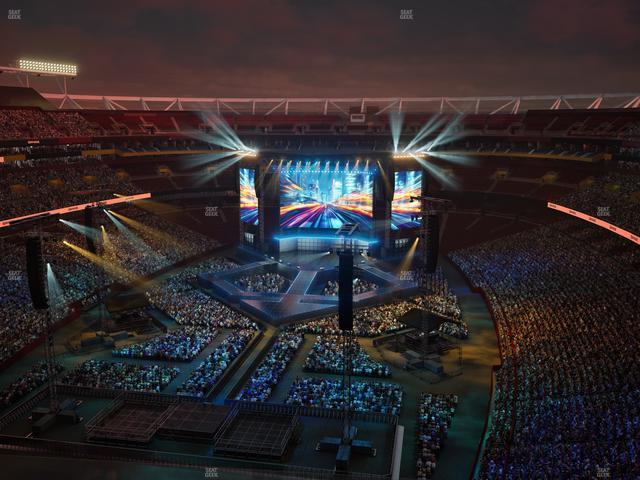 Northwest Stadium - Section Sro 439 Seat View