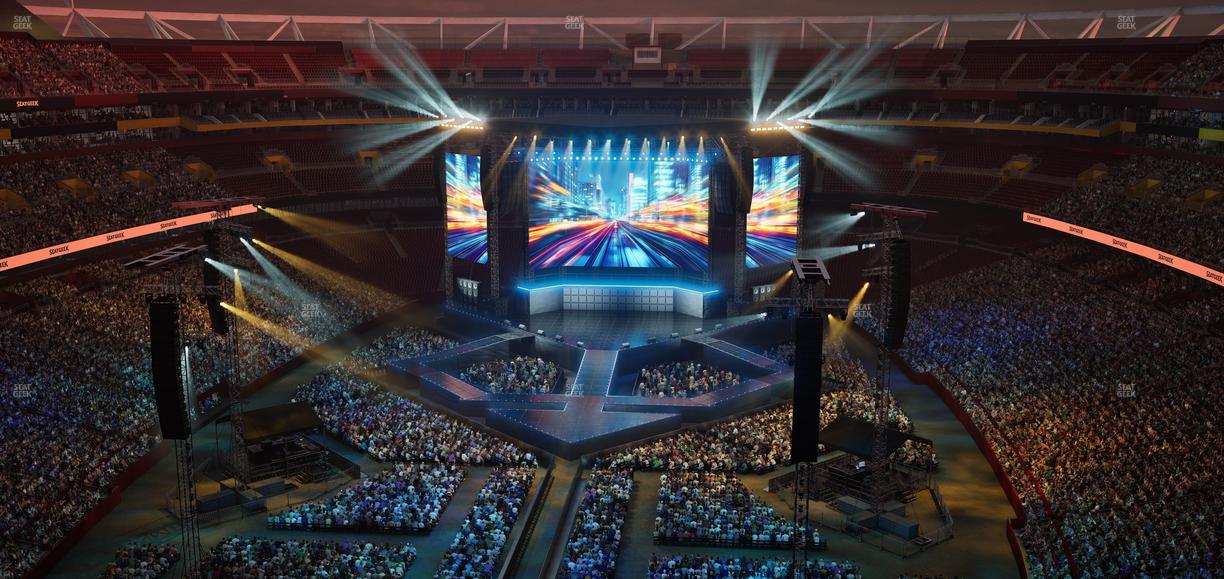Northwest Stadium - Section Sro 440 Seat View