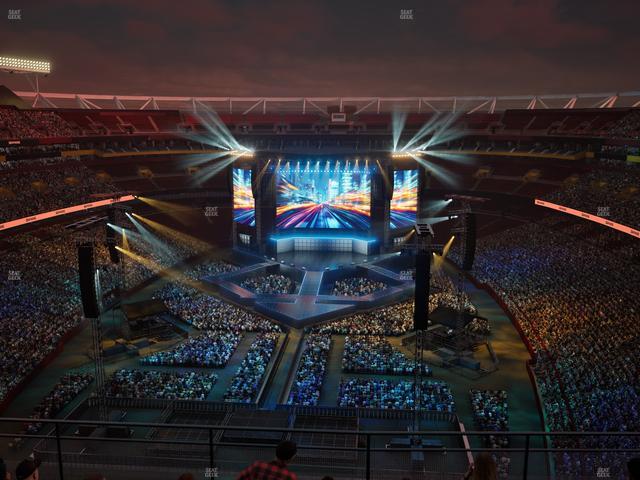 Northwest Stadium - Section Sro 440 Seat View