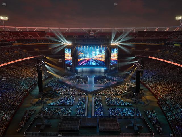 Northwest Stadium - Section Sro 441 Seat View