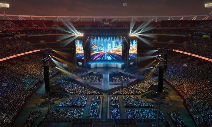 Northwest Stadium - Section Sro 441 Seat View