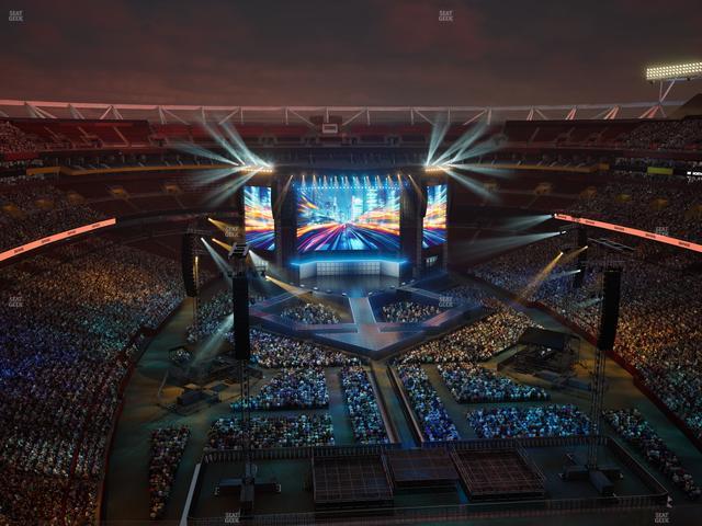 Northwest Stadium - Section Sro 442 Seat View