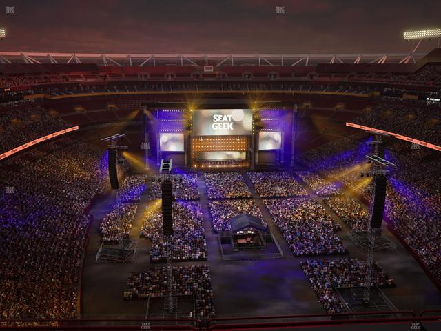 Northwest Stadium - Section Sro 442 Seat View