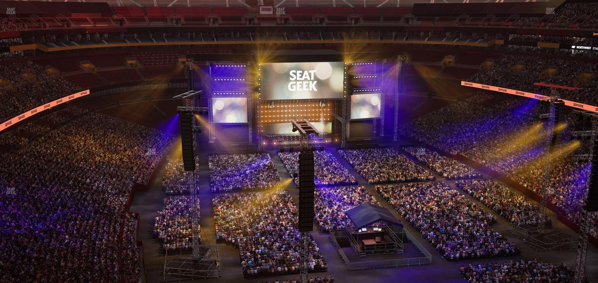 Northwest Stadium - Section Sro 443 Seat View