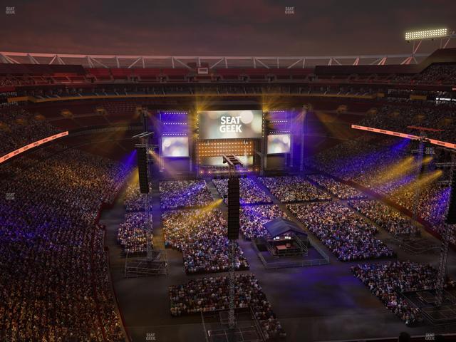 Northwest Stadium - Section Sro 443 Seat View