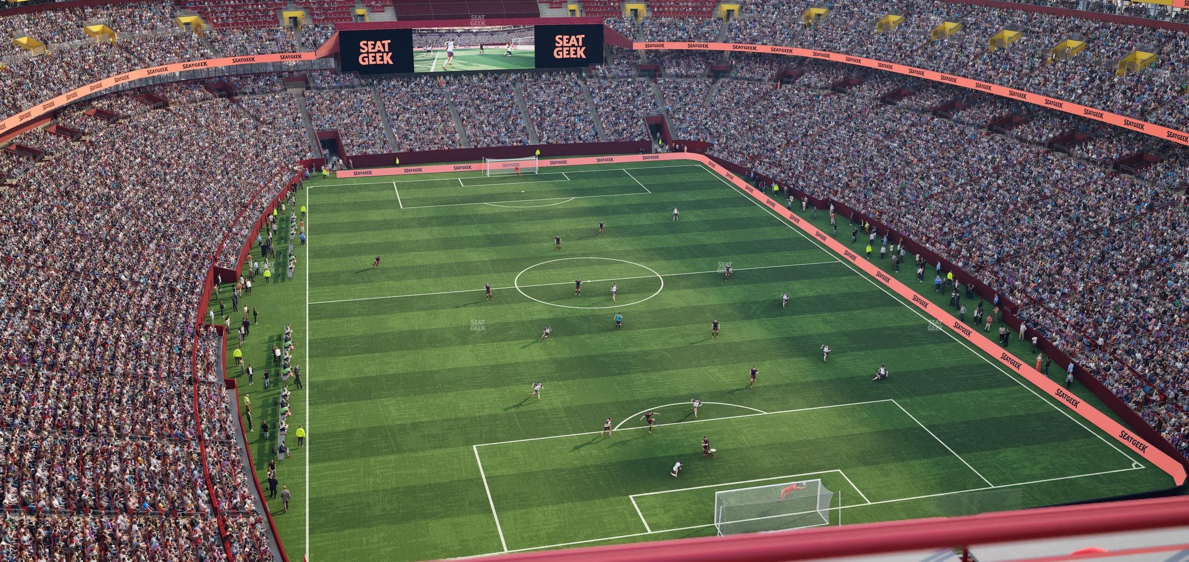 Northwest Stadium - Section Sro 443 Seat View