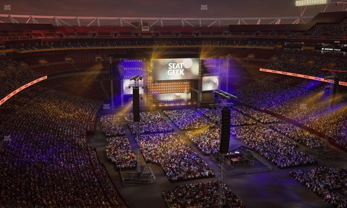 Northwest Stadium - Section Sro 444 Seat View