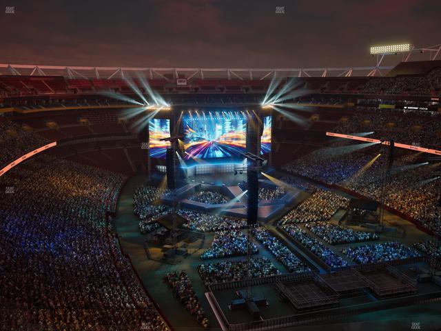 Northwest Stadium - Section Sro 444 Seat View