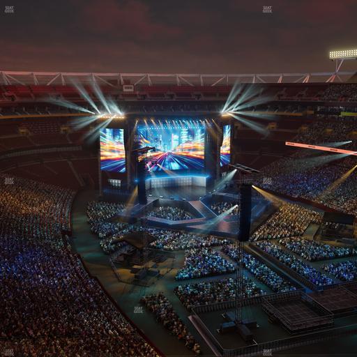 Northwest Stadium - Section Sro 445 Seat View