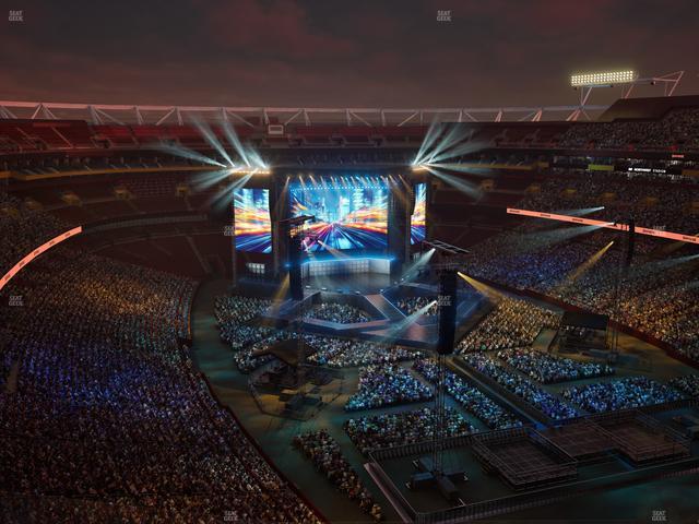 Northwest Stadium - Section Sro 445 Seat View