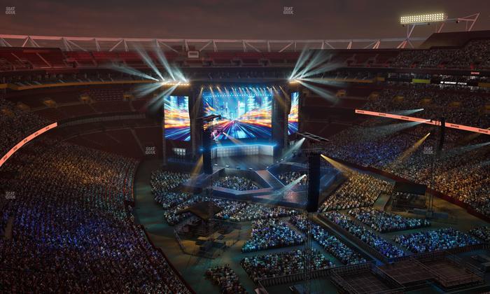 Northwest Stadium - Section Sro 445 Seat View