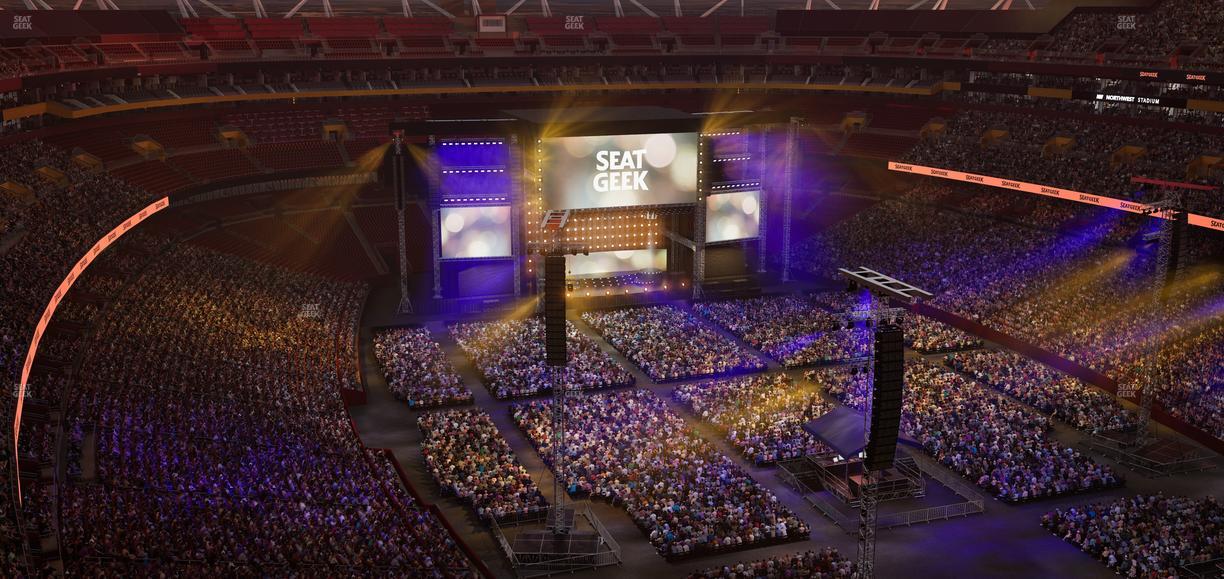 Northwest Stadium - Section Sro 445 Seat View