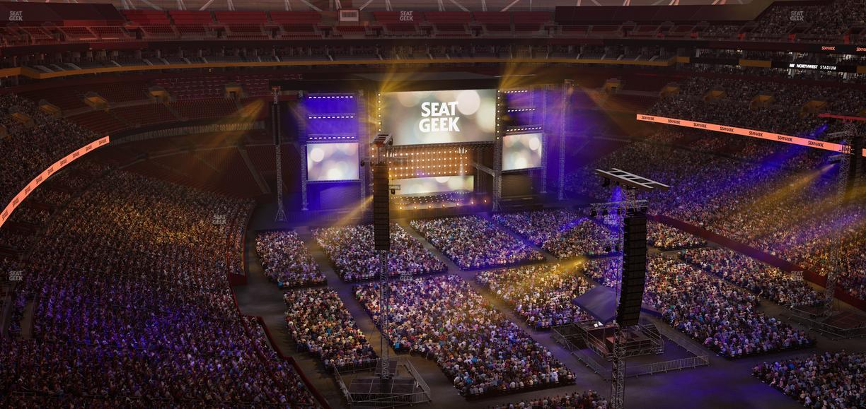 Northwest Stadium - Section Sro 445 Seat View