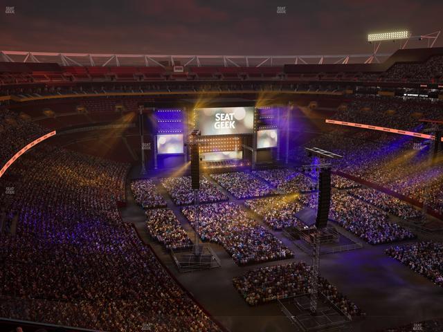 Northwest Stadium - Section Sro 445 Seat View