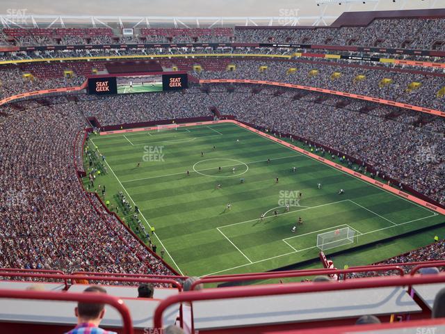 Northwest Stadium - Section Sro 445 Seat View Northwest Stadium - Section Sro 445 Seat View