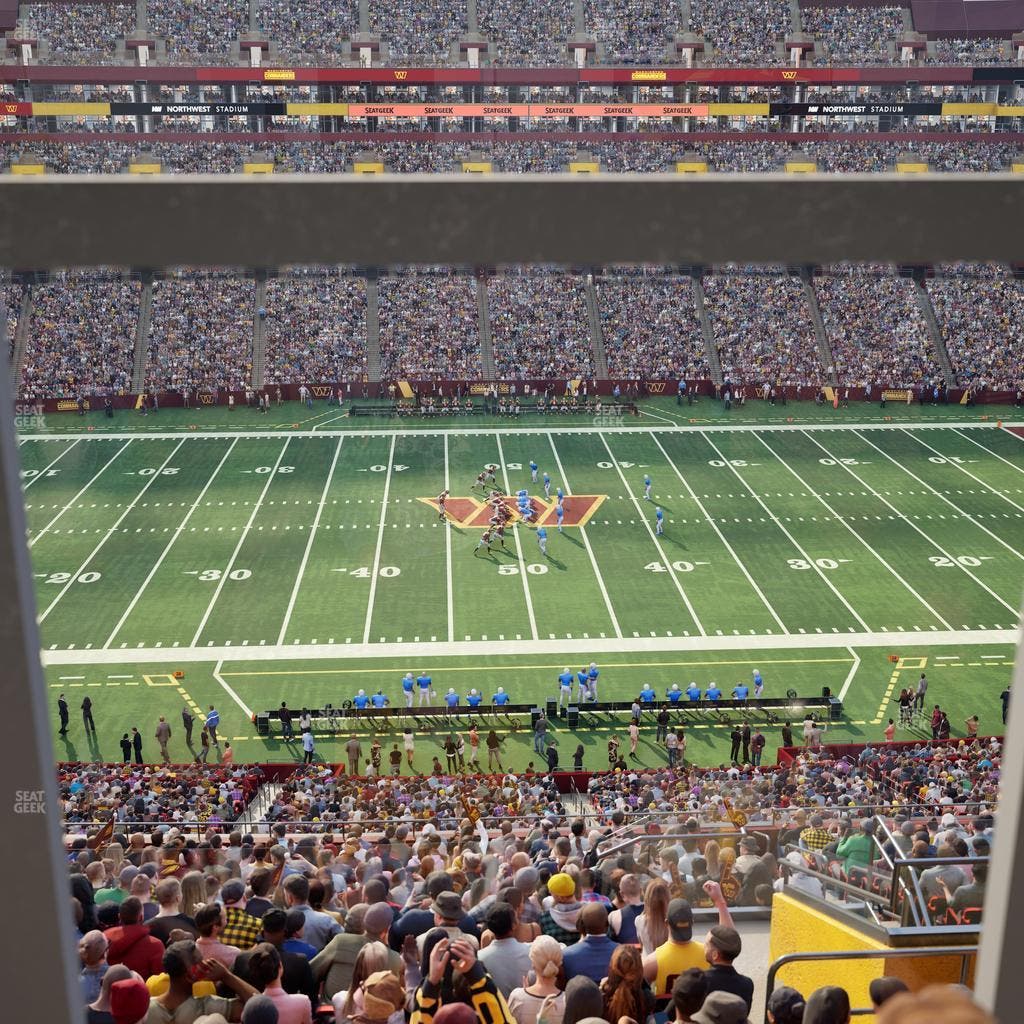 Northwest Stadium - Section Suite 101 Seat View
