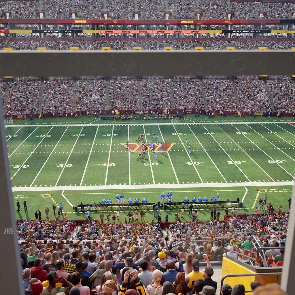 Northwest Stadium - Section Suite 101 Seat View