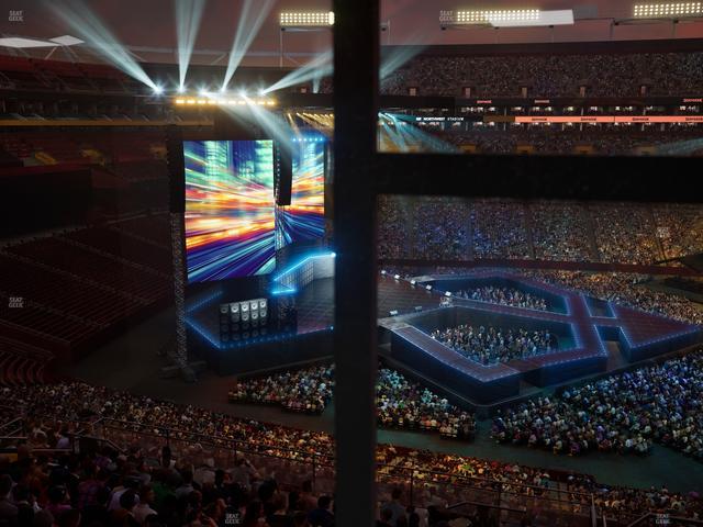 Northwest Stadium - Section Suite 104 Seat View