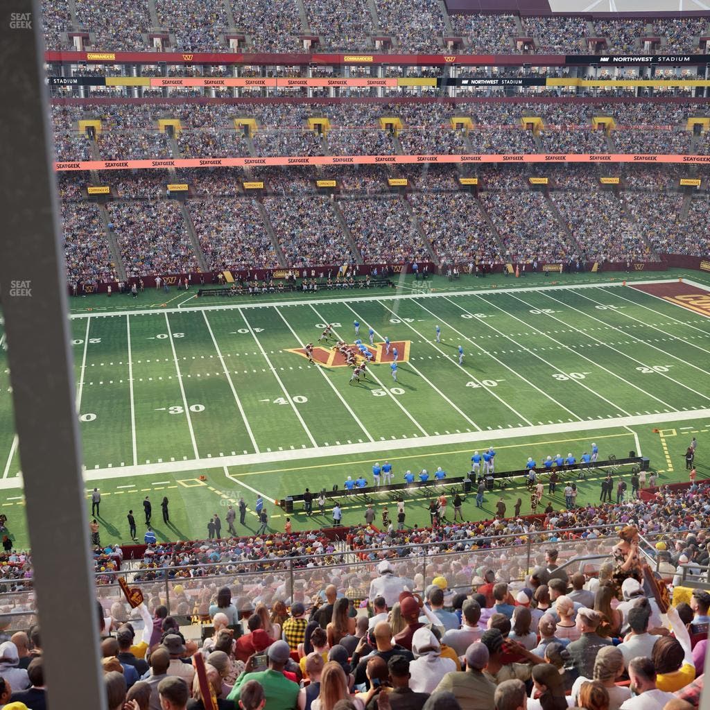 Northwest Stadium - Section Suite 106 Seat View