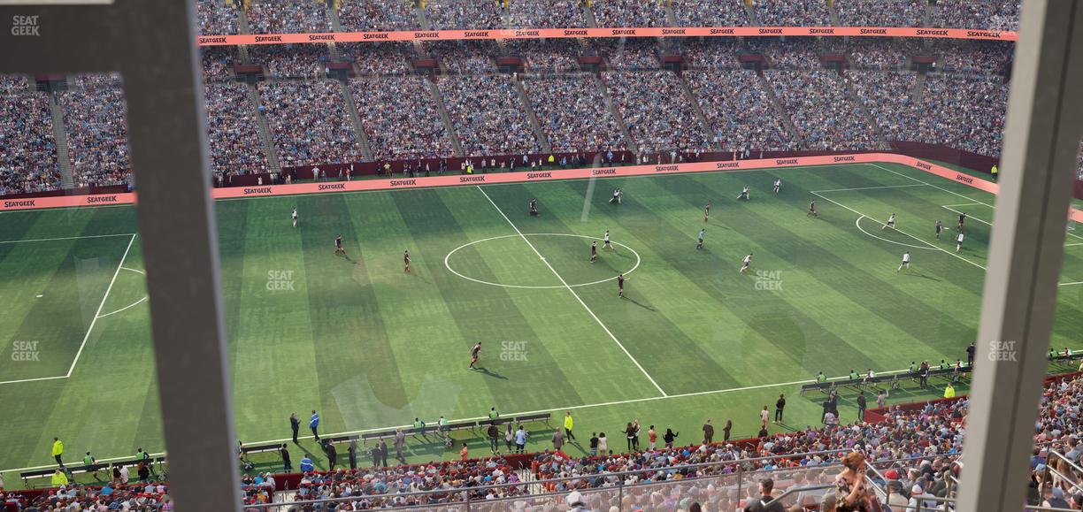 Northwest Stadium - Section Suite 106 Seat View