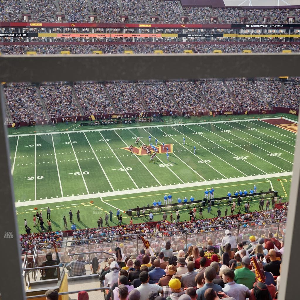 Northwest Stadium - Section Suite 107 Seat View