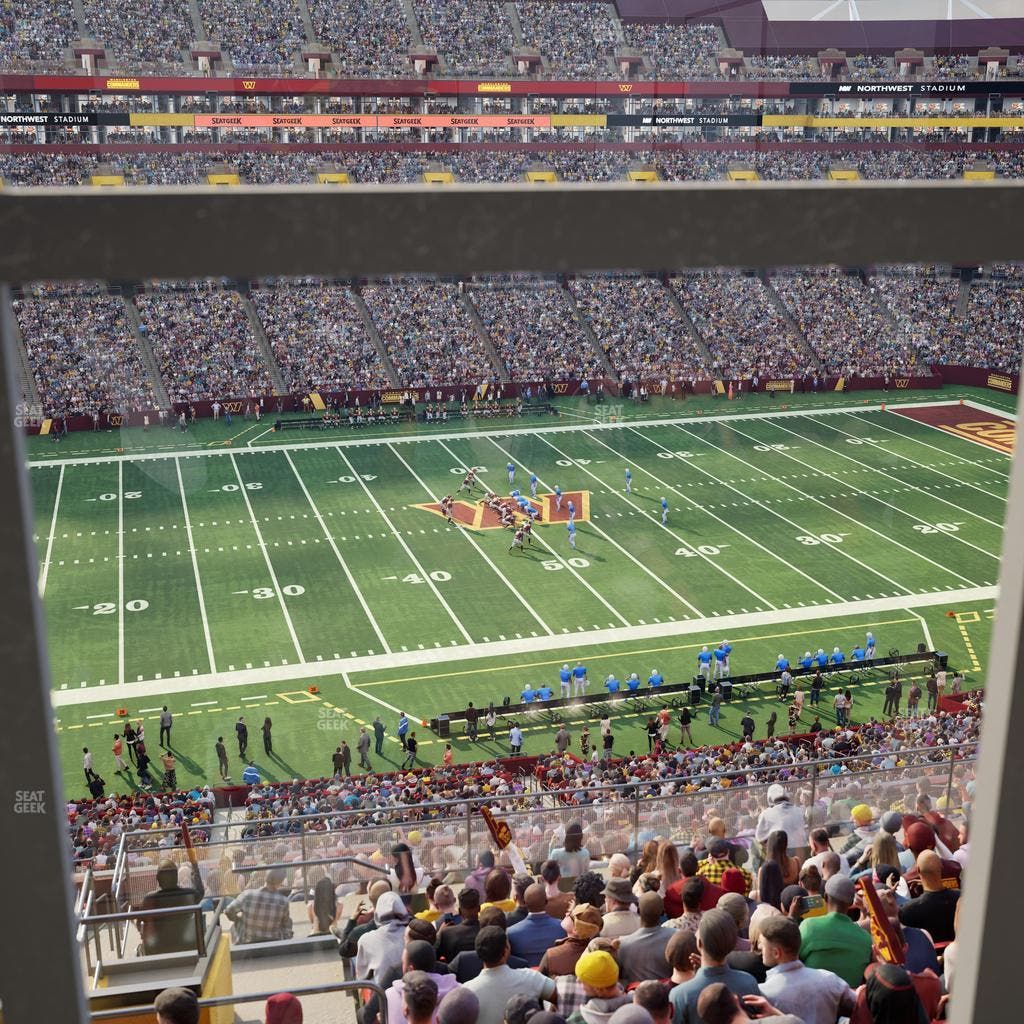 Northwest Stadium - Section Suite 107 Seat View