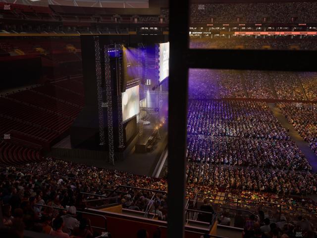 Northwest Stadium - Section Suite 107 Seat View