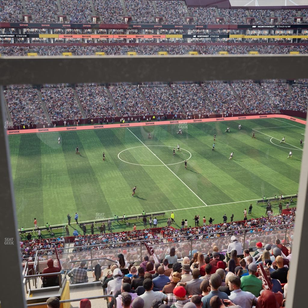 Northwest Stadium - Section Suite 107 Seat View