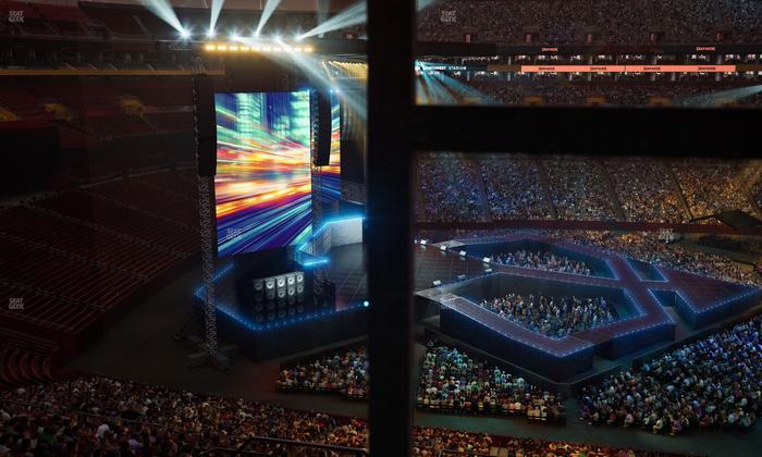 Northwest Stadium - Section Suite 107 Seat View