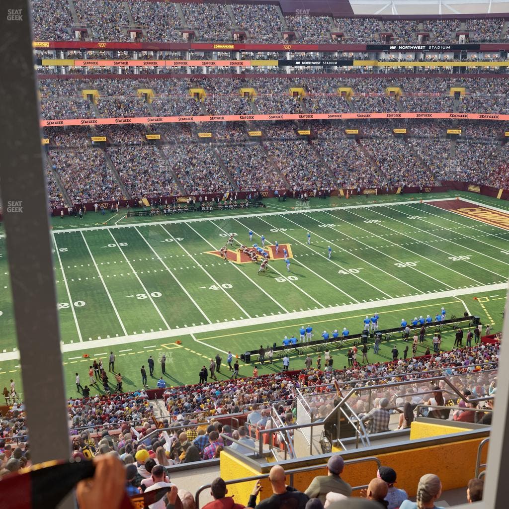 Northwest Stadium - Section Suite 108 Seat View