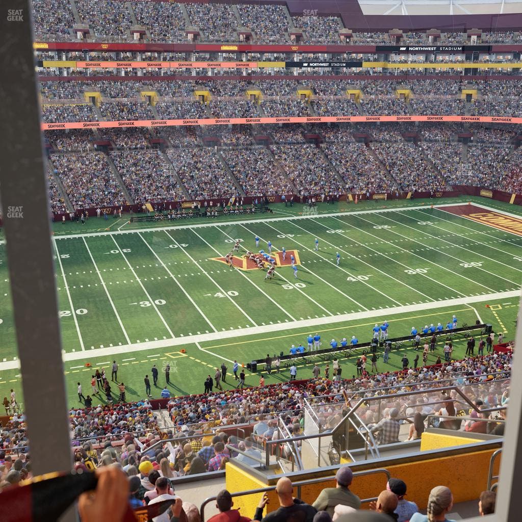 Northwest Stadium - Section Suite 108 Seat View