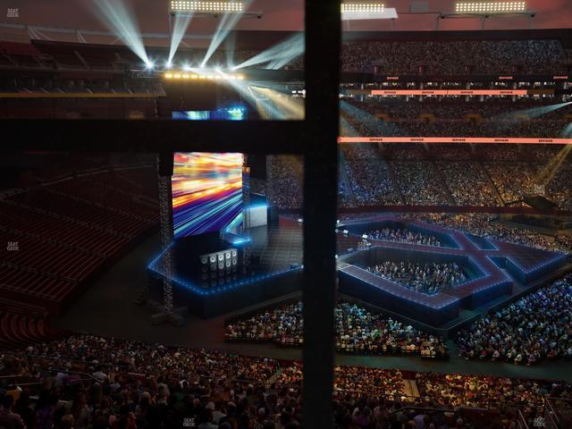 Northwest Stadium - Section Suite 108 Seat View