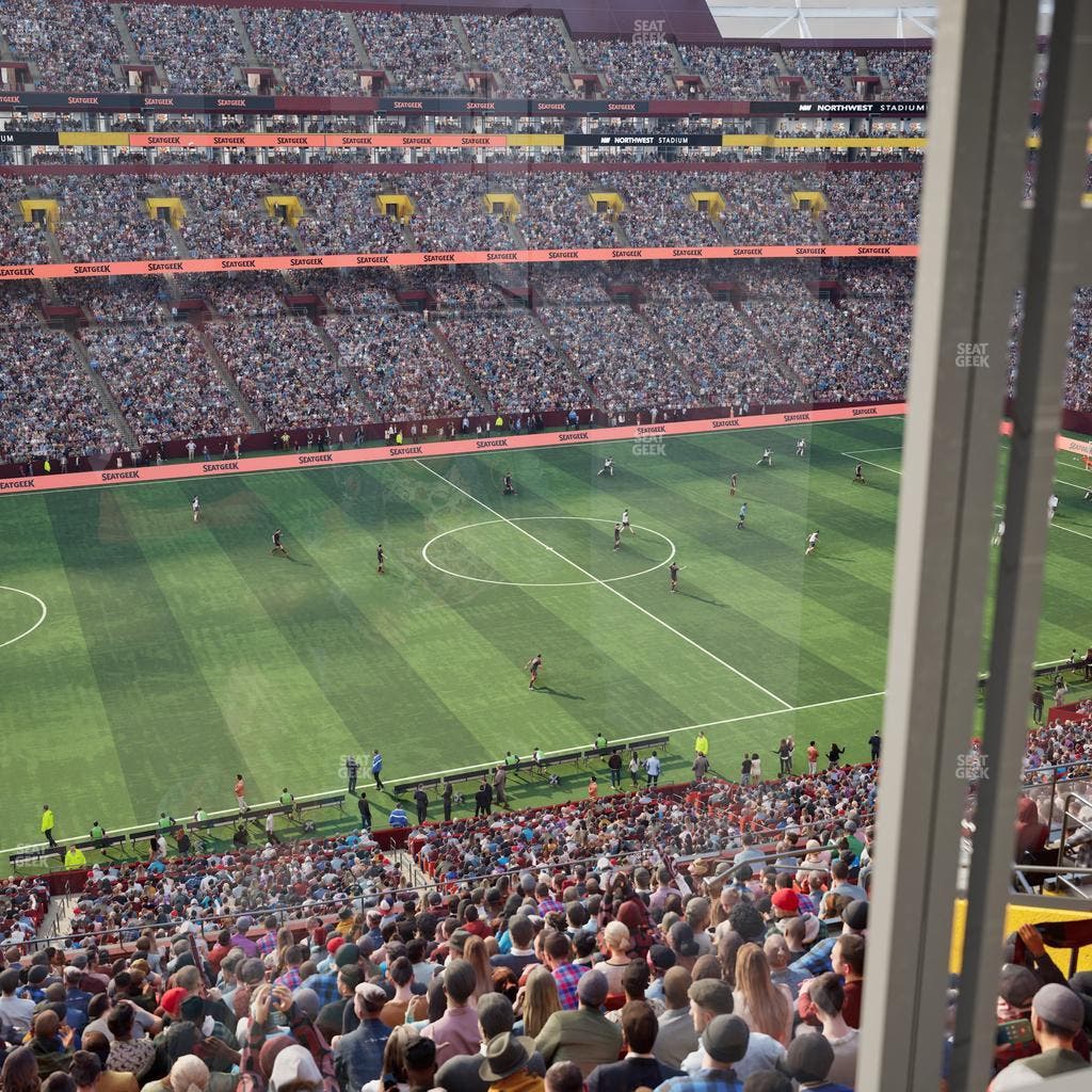Northwest Stadium - Section Suite 109 Seat View