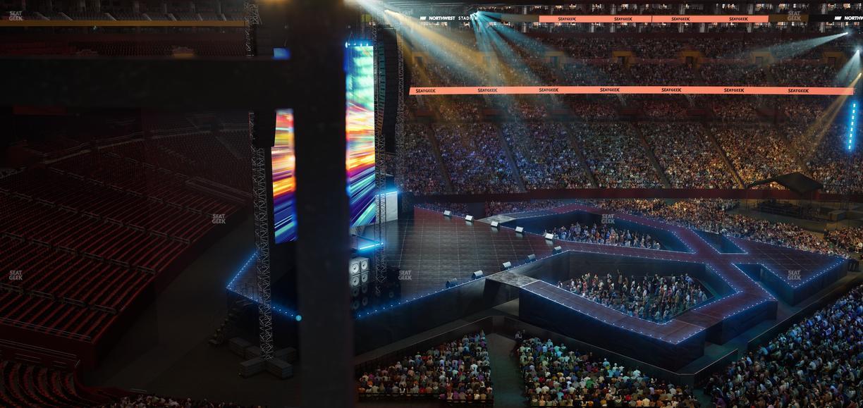 Northwest Stadium - Section Suite 109 Seat View