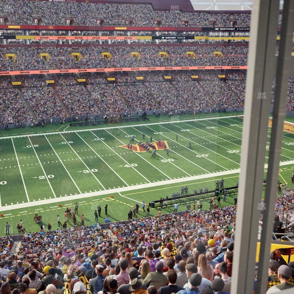 Northwest Stadium - Section Suite 109 Seat View