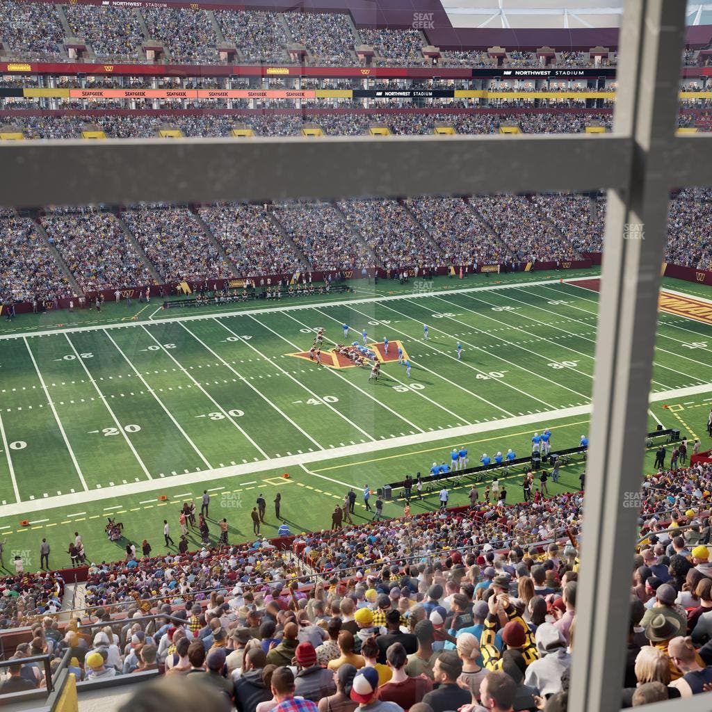 Northwest Stadium - Section Suite 110 Seat View